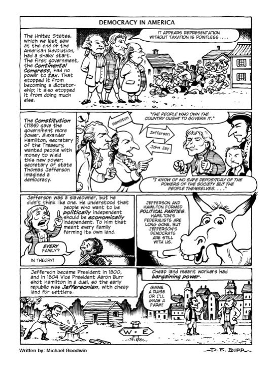 Economix comic book page economics history