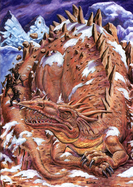 Dragon Mountain painting